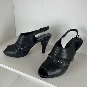 VANELi Studded Slingback Platform Sandals 7